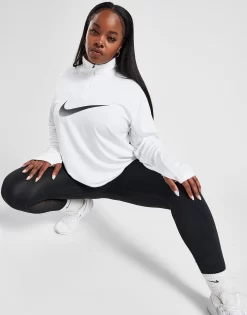 Nike Plus Size Swoosh 1/4 Zip Top