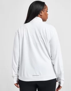 Nike Plus Size Swoosh 1/4 Zip Top -Damemode Tilbud jd 622074 c