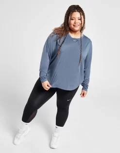 Nike Plus Size Dri-FIT One Long Sleeve Top -Damemode Tilbud jd 622075 e