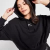 Nike Air Crop Fleece Hoodie Dame