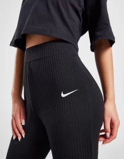 Nike Rib Jersey Flare Track Pants -Damemode Tilbud jd 622211 e