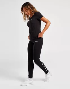 Emporio Armani EA7 Eagle Leggings -Damemode Tilbud jd 622893 f