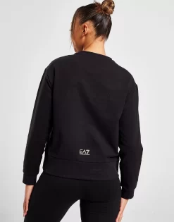 Emporio Armani EA7 Colour Block Crew Sweatshirt -Damemode Tilbud jd 622894 c