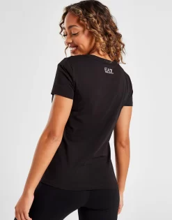 Emporio Armani EA7 Logo Slim T-Shirt -Damemode Tilbud jd 622898 c