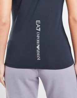 Emporio Armani EA7 Logo T-Shirt -Damemode Tilbud jd 622931 e