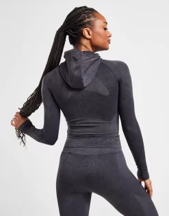 Emporio Armani EA7 Dynamic Athlete Seamless Full Zip Hoodie -Damemode Tilbud jd 622954 c