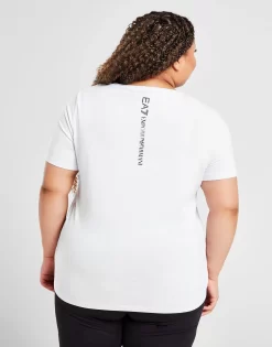 Emporio Armani EA7 Plus Size Core T-Shirt -Damemode Tilbud jd 622960 c