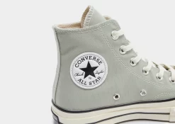 Converse Chuck 70 Hi S'sage/wht -Damemode Tilbud jd 623435 d scaled