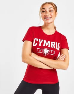 Official Team Wales Cymru Short Sleeve T-Shirt