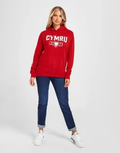 Official Team Wales Cymru Hoodie -Damemode Tilbud jd 624241 d
