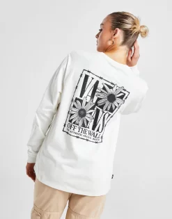 Vans Grunge Daisy Long Sleeve T-Shirt -Damemode Tilbud jd 625173 c