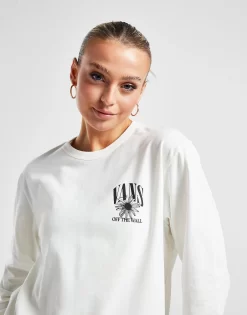 Vans Grunge Daisy Long Sleeve T-Shirt -Damemode Tilbud jd 625173 d