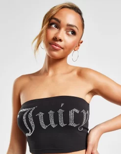 JUICY COUTURE Diamante Bandeau Top -Damemode Tilbud jd 627338 d