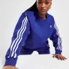 Adidas Originals 3 Stripes Boxy Crew Sweatshirt