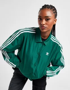 Adidas Originals 3-Stripes Coach Jacket -Damemode Tilbud jd 628529 d