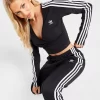 Adidas Originals 3-stripes Long Sleeve Wrap Top