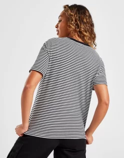 Fred Perry Striped T-Shirt Women's -Damemode Tilbud jd 632168 c