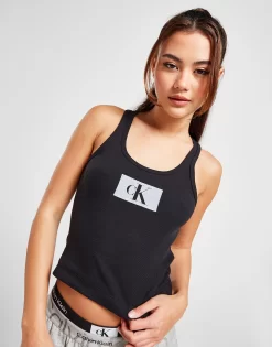 Calvin Klein CK96 Ribbed Tank Top -Damemode Tilbud jd 632335 d