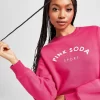 Pink Soda Sport Toluca Crew Sweatshirt