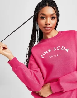 Pink Soda Sport Toluca Crew Sweatshirt