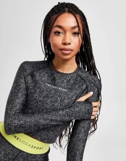 Pink Soda Sport Alla All Over Print Long Sleeve -Damemode Tilbud jd 634994 d