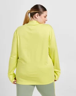 Pink Soda Sport Plus Size Essential Core 1/2 Zip Top -Damemode Tilbud jd 635019 c