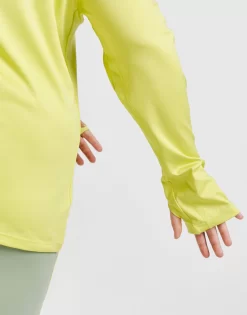 Pink Soda Sport Plus Size Essential Core 1/2 Zip Top -Damemode Tilbud jd 635019 d