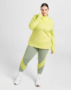 Pink Soda Sport Plus Size Essential Core 1/2 Zip Top -Damemode Tilbud jd 635019 e