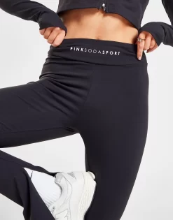 Pink Soda Sport Beau Flare Tights -Damemode Tilbud jd 635024 d