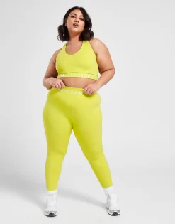 Pink Soda Sport Plus Size Essential Core Strap Sports Bra -Damemode Tilbud jd 635596 d