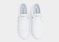 Lacoste Ziane Pf 123 Wht/gld -Damemode Tilbud jd 640988 e scaled