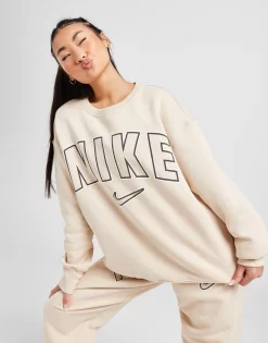 Nike Phoenix Fleece Varsity Crew Sweatshirt -Damemode Tilbud jd 642951 c