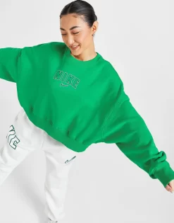 Nike Varsity Crop Crew Sweatshirt -Damemode Tilbud jd 642957 d