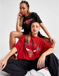 New Era NBA Chicago Bulls Pinstripe T-Shirt -Damemode Tilbud jd 649935 e
